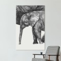 Słoń – Art Print na płótnie – zdjęcie 4