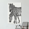 Zebry – Art Print na płótnie – zdjęcie 2