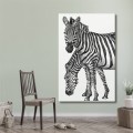 Zebry – Art Print na płótnie – zdjęcie 3
