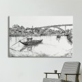 Obraz. Panorama miasta Porto – zdjęcie 2