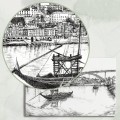 Obraz. Panorama miasta Porto – zdjęcie 4