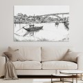 Obraz. Panorama miasta Porto – zdjęcie 3
