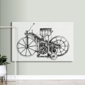 Obraz Motor – wydruk na płótnie 90x140