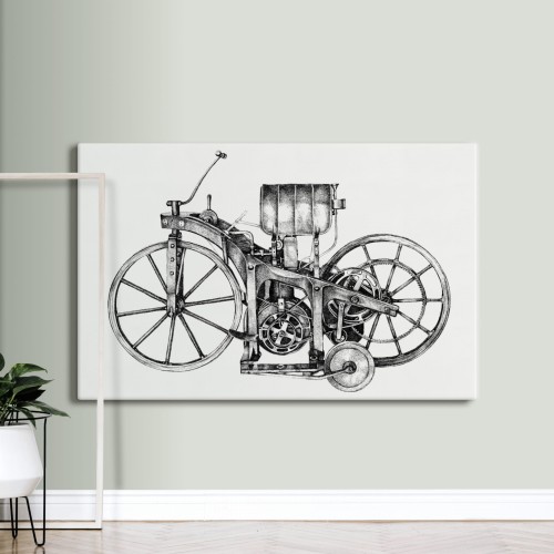 Obraz Motor – wydruk na płótnie 90x140