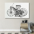 Obraz Motor – wydruk na płótnie 90x140 – zdjęcie 2