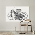 Obraz Motor – wydruk na płótnie 90x140 – zdjęcie 3