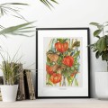 Miechunka – akwarela. Art Print – zdjęcie 5