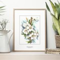 Kwitnąca jabłoń – akwarela. Art Print – zdjęcie 4