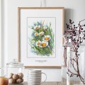 Jastrun właściwy – akwarela. Art Print – aranżacja we wnętrzu, ujęcie 2