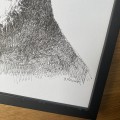 Św. Ojciec Pio. Grafika w oprawie. ORYGINAŁ – zdjęcie 6