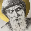 Św. Charbel – obraz w oprawie ORYGINAŁ – zdjęcie 2