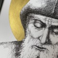 Św. Charbel – obraz w oprawie ORYGINAŁ – zdjęcie 4