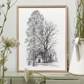 Kapliczka – grafika art print – zdjęcie 2