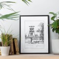 Kopalnia Piast – grafika art print – zdjęcie 2
