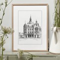 Tarnowskie Góry – Ratusz – grafika art print – zdjęcie 3