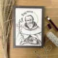 Św. Szymon – grafika art print w oprawie – zdjęcie 2