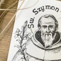 Św. Szymon – grafika art print w oprawie