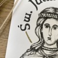 Św. Julia – grafika art print w oprawie – zdjęcie 3