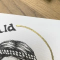Św. Julia – grafika art print w oprawie – zdjęcie 4
