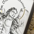 Św. Michał Archanioł – grafika art print w oprawie – zdjęcie 2