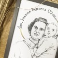 Św. Joanna Beretta Molla – grafika art print w oprawie