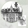 Gliwice – ul. Zwycięstwa – grafika art print – aranżacja we wnętrzu, ujęcie 4