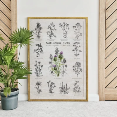 Plakat - Naturalnie Zioła