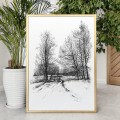 Ścieżka – grafika art print – zdjęcie 2