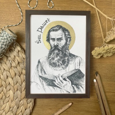 Św. Paweł. Grafika art. print w oprawie.