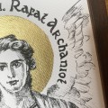 Św. Rafał Archanioł – grafika art print w oprawie – zdjęcie 3