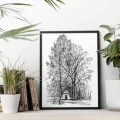 Kapliczka – grafika art print w oprawie
