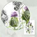 Osty – grafika art print w oprawie – aranżacja we wnętrzu, ujęcie 2